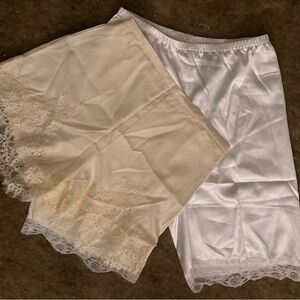 Bundle, new without tags, mini and Midi Pettipants women’s size medium.